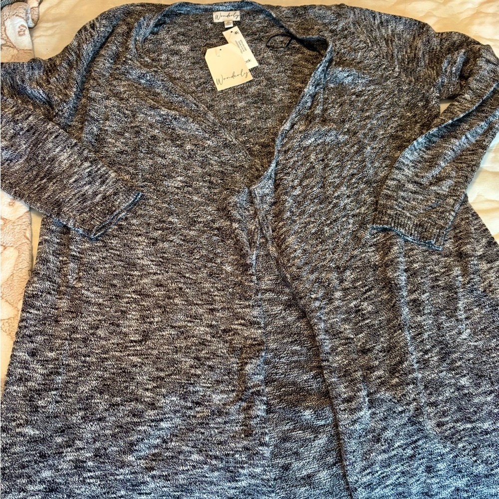 Long Grey Cardigan
